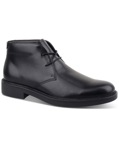 Alfani Men's Zane Lace-up Chukka Boots, Created For Macy's In Black