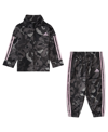 ADIDAS ORIGINALS BABY GIRLS TRICOT FULL ZIP JACKET AND JOGGERS, 2 PIECE SET