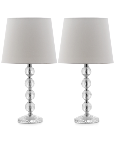 Safavieh Set Of 2 Derry Table Lamps In White