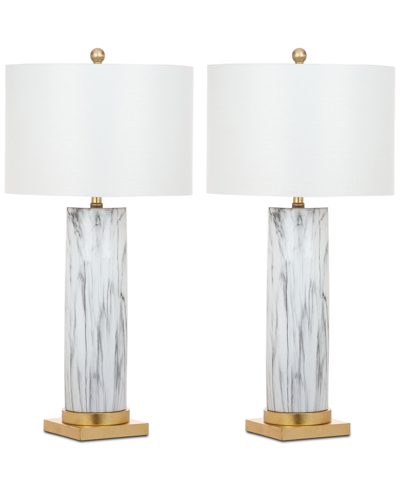 Safavieh Sonia Set Of 2 Table Lamps In White