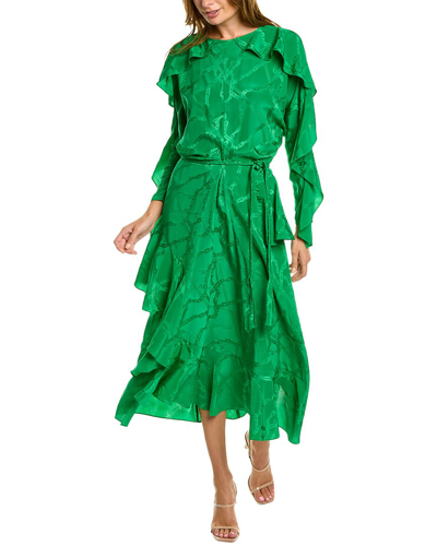 Zadig & Voltaire Ritana Jac Chaines Dress In Green | ModeSens