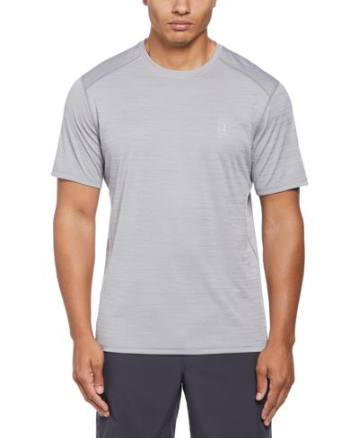 Pga Tour Men's Performance Golf T-shirt In Light Grey Heather