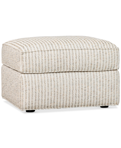 Furniture Jalia Fabric Chair Ottoman, Created For Macy's In Sisal