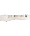 FURNITURE BLISS 124" 3-PC. FABRIC MODULAR SECTIONAL, CREATED FOR MACY'S