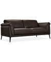 FURNITURE KEERY 94" LEATHER SOFA, CREATED FOR MACY'S