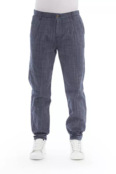Baldinini Trend Cotton Jeans & Men's Pant In Blue
