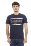 BALDININI TREND BLUE COTTON T-SHIRT