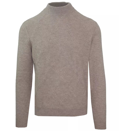 Malo Beige Wool Sweater