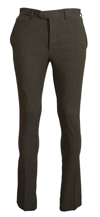 Bencivenga Multicolor Striped Pure Cotton  Pants In Multicolor