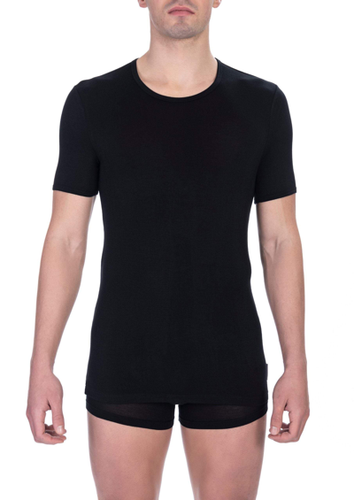 Bikkembergs Black Cotton T-shirt