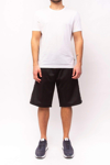 BIKKEMBERGS BLACK POLYESTER SHORT