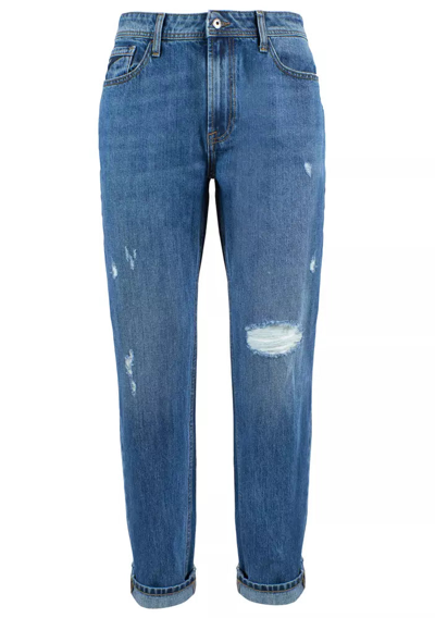 YES ZEE BLUE COTTON JEANS & PANT