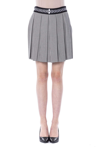 Byblos Chic Monochrome Tulip Women's Skirt In Black,white