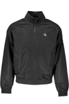 Calvin Klein Eco-conscious Long Sleeve Zip Jacket In Black
