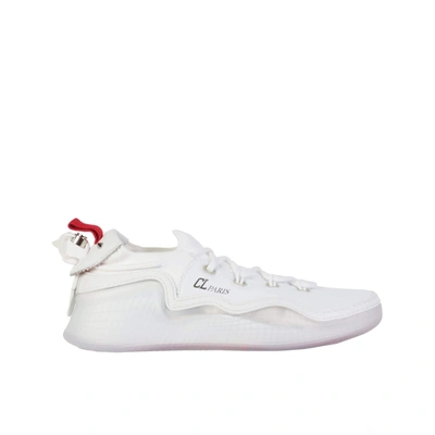 Christian Louboutin Arporador White Leather Sneakers