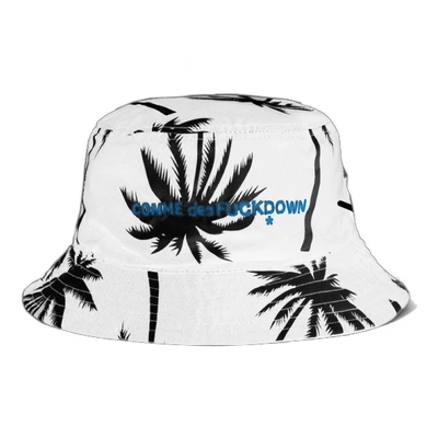 Comme Des Fuckdown White Polyester Hat