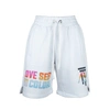 DIEGO VENTURINO WHITE COTTON SHORT