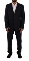 Domenico Tagliente Doico Tagliente Gray Polyester Single Breasted Formal Suit In Gray