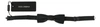 DOLCE & GABBANA GRAY PATTERN SILK ADJUSTABLE NECK PAPILLON BOW TIE