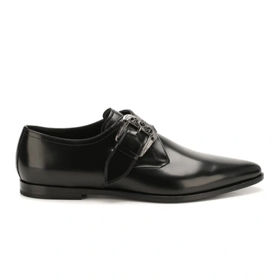 Dolce & Gabbana Leather Loafer In Black