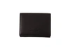 Dolce & Gabbana Black Leather Trifold Purse Belt Strap Multi Kit Wallet In Black