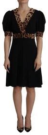 Dolce & Gabbana Short Dresses In Black