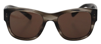 Dolce & Gabbana Brown Acetate Square Dg338f Sunglasses
