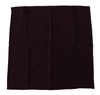 DOLCE & GABBANA BROWN SILK BLEND SQUARE WRAP HANDKERCHIEF SCARF