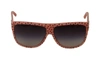 DOLCE & GABBANA BROWN STARS ACETATE FRAME  SHADES SUNGLASSES