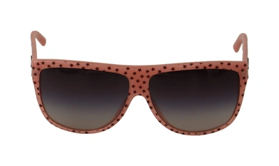 Dolce & Gabbana Brown Stars Acetate Frame  Shades Sunglasses