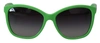 DOLCE & GABBANA GREEN ACETATE FRAME ROUND SHADES DG4170PM SUNGLASSES