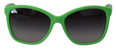 Dolce & Gabbana Green Acetate Frame Round Shades Dg4170pm Sunglasses