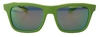 Dolce & Gabbana Green Rubber Full Rim Frame Shades Dg6095 Acid Sunglasses In Green