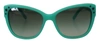 Dolce & Gabbana Green Stars Acetate Square Shades Dg4124  Sunglasses In Green