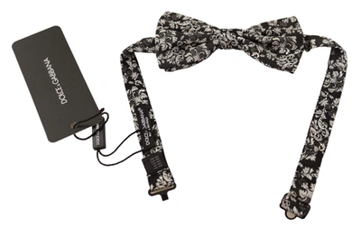 Dolce & Gabbana Multicolor Floral Adjustable Neck Papillon Bow Tie (copy)