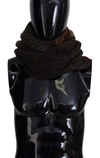 Dolce & Gabbana Multicolor Knitted  Neck Wrap Shawl Scarf In Multicolor