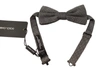 Dolce & Gabbana Multicolor Patterned Adjustable Neck Papillon Bow Tie In Multicolor
