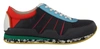 Dolce & Gabbana Multicolor Sport Low Top Shoes Sneakers In Multicolor