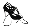 Dolce & Gabbana Black Suede Strap Stilettos Shoes Sandals In Black
