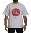 Dolce & Gabbana White Amor Heart Cotton Crewneck T-shirt In White