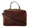 Ebarrito Multicolor Genuine Leather Shoulder Strap Messenger Bag In Multicolor