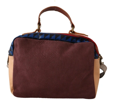 Ebarrito Multicolor Genuine Leather Shoulder Strap Messenger Bag