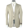 EMILIO ROMANELLI BEIGE VIRGIN WOOL BLAZER