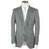 EMILIO ROMANELLI GRAY VIRGIN WOOL BLAZER