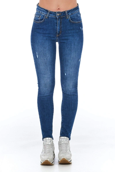 Frankie Morello Jeans & Women's Trouser In Blue