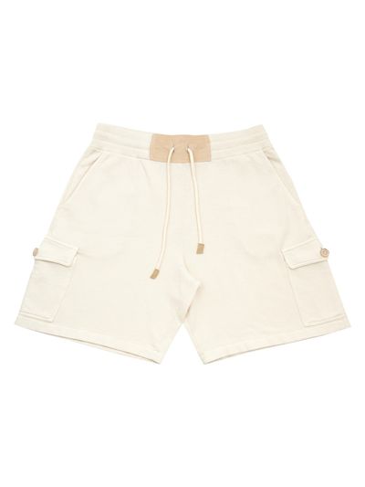 Gran Sasso White Short Sweatpants With Pockets