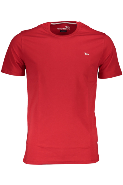 Harmont & Blaine Red Cotton T-shirt