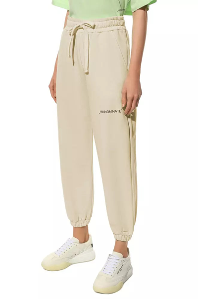 Hinnominate Cotton Jeans & Women's Pant In Beige