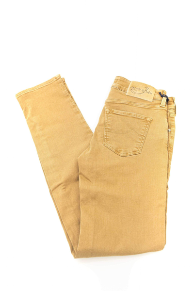 Jacob Cohen Cotton Women Women's Jeans In Beige