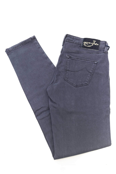 Jacob Cohen Cotton-like Women's Women's Jean In Blue